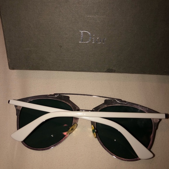 Dior Pink Reflective Glasses - Picture 3 of 7